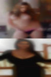 Mature women kissing other