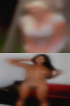 Mature women kissing other