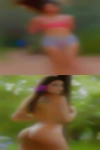 Masturbating